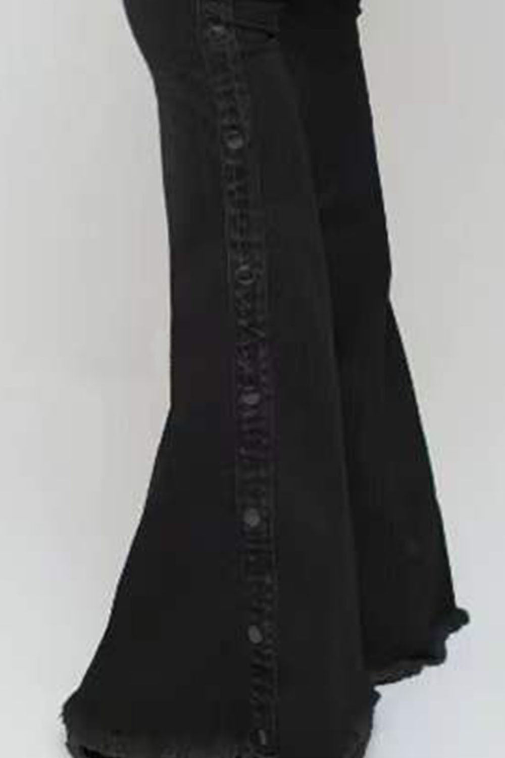 Button Detail Flare | Jeans