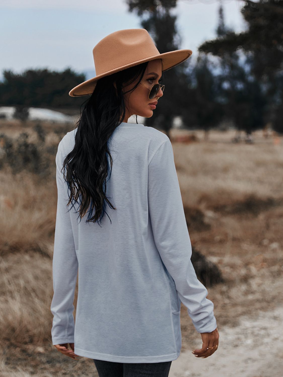 Bees N’ Me V-Neck Long Sleeve | Tee