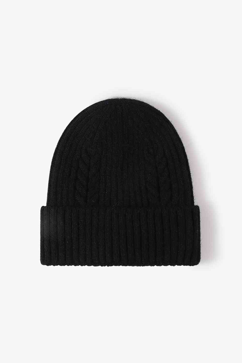 Cable-Knit Cuff Beanie | Hat