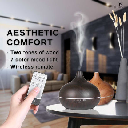 Ultrasonic Aromatherapy Oil Diffuser & Humidifier