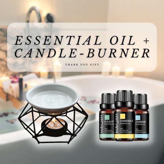 Essential Oil + Burner