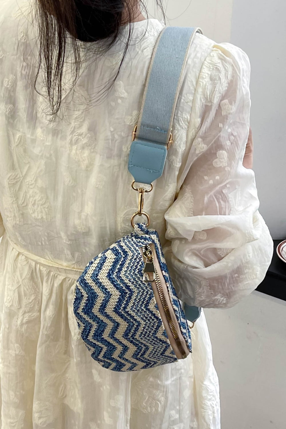 Zigzag Straw | Sling Bag