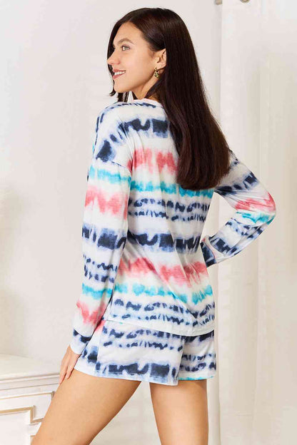 Tie-Dye Dropped Shoulder | Lounge Set