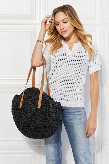 Black C'est La Vie Crochet | Handbag