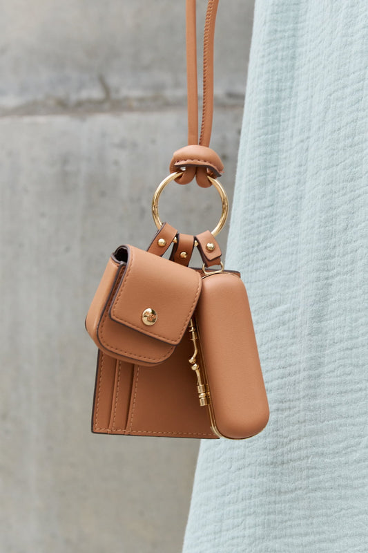 Vegan Leather 3-Piece | Lanyard Set