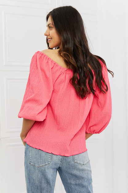 Long Puff Sleeve | Top