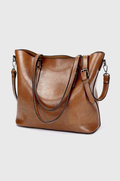 Caramel Chestnuts Vegan Leather Tote | Bag