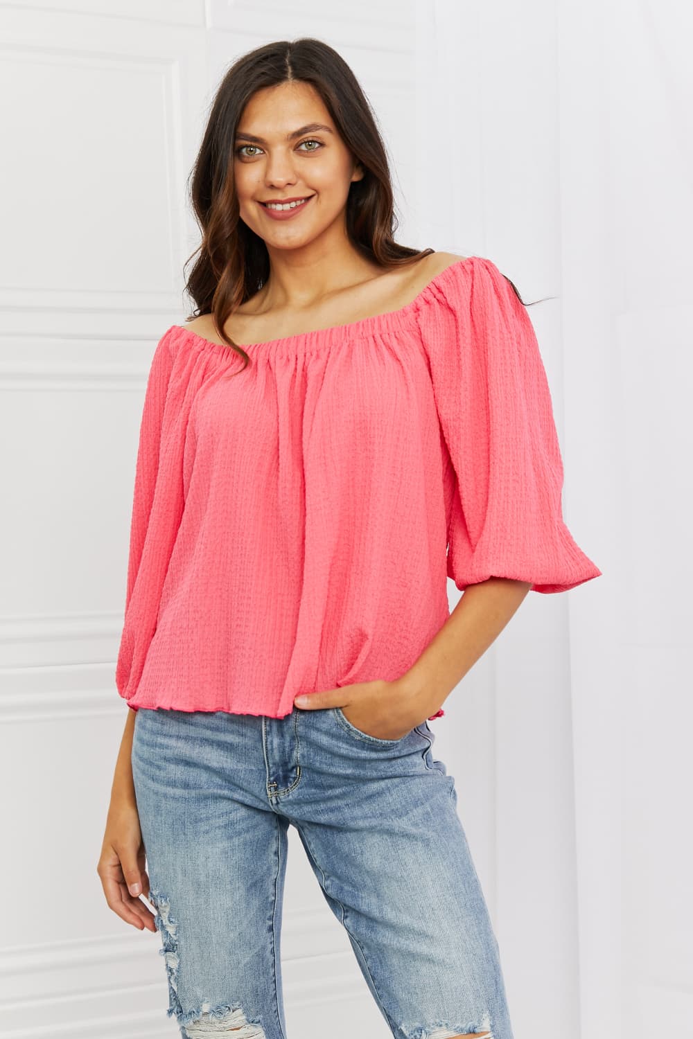 Long Puff Sleeve | Top