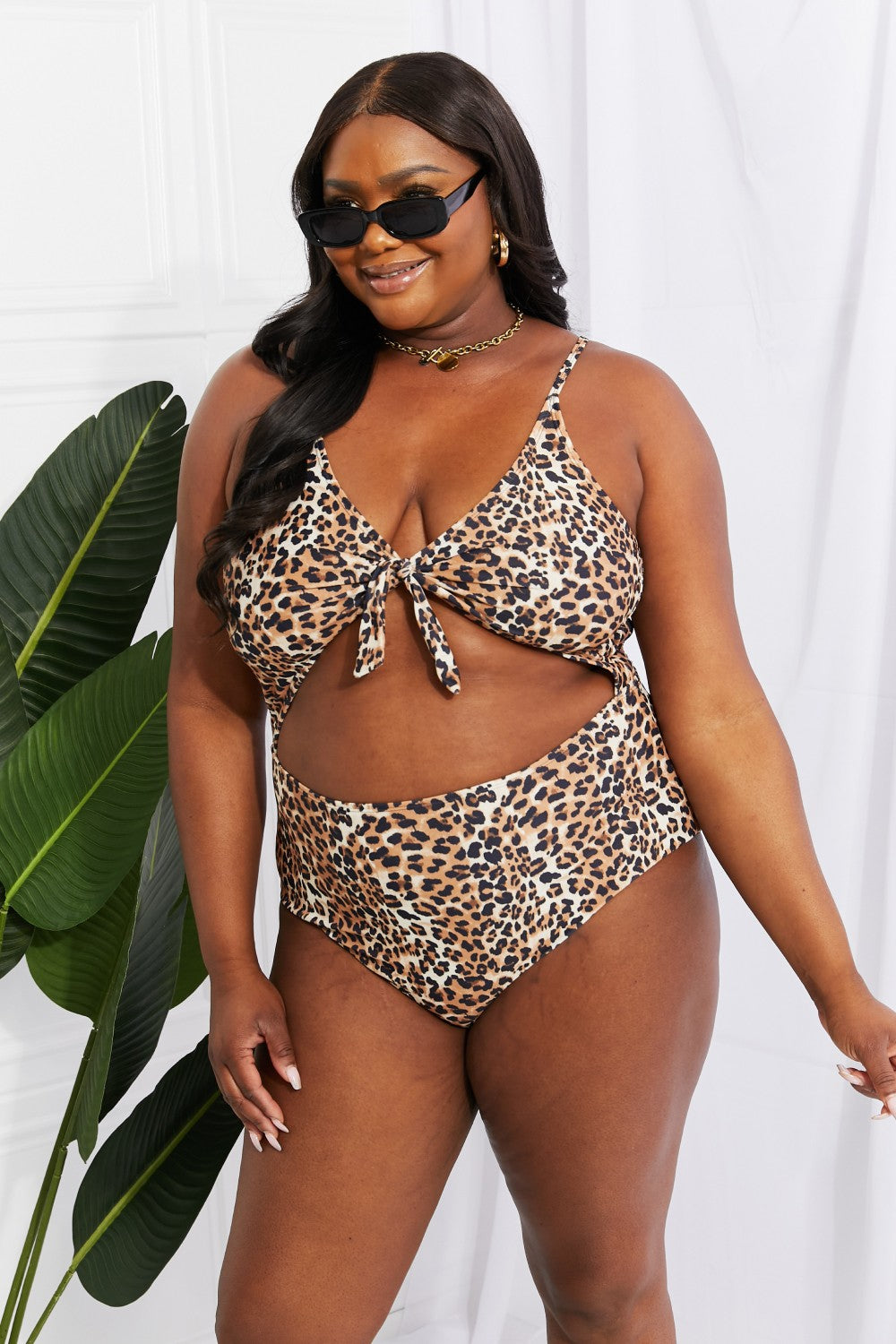 Cutout Leopard II |  One-Piece Swimsuit