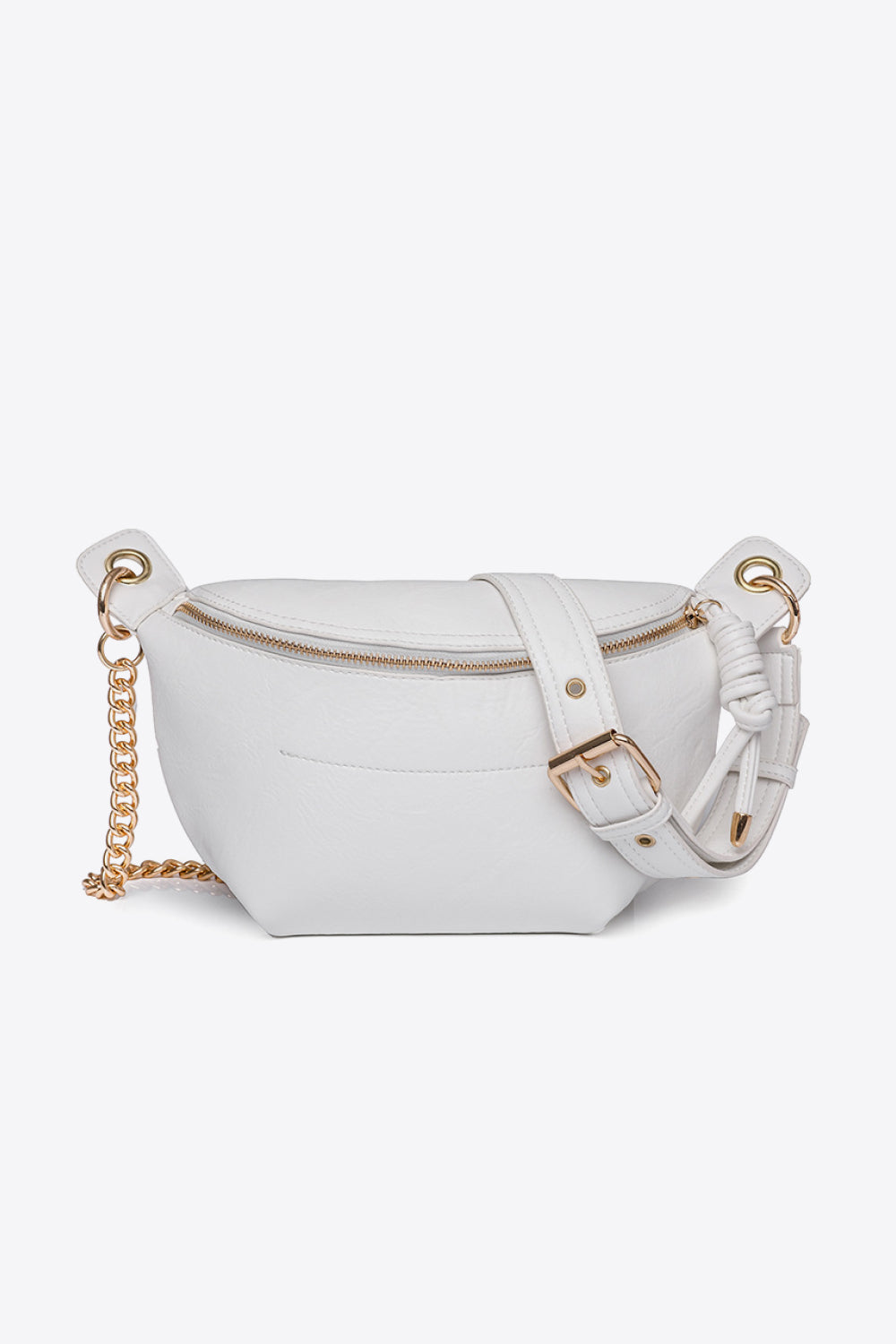 Vegan Leather Chain Strap Crossbody | Bag