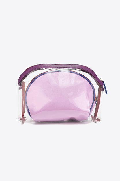 3-Piece Patterned Crossbody | Pouch