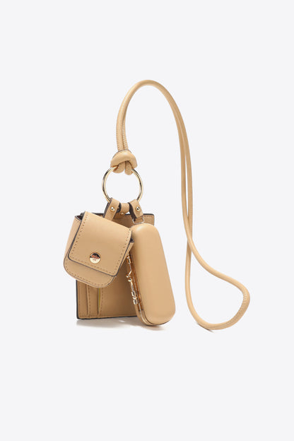 Vegan Leather 3-Piece | Lanyard Set