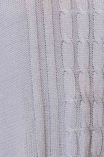 Turtle Neck Fringe | Poncho