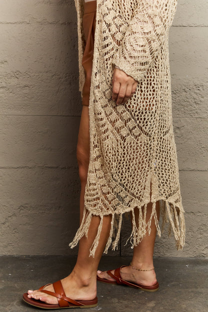 Western Knit Fringe | Cardigan