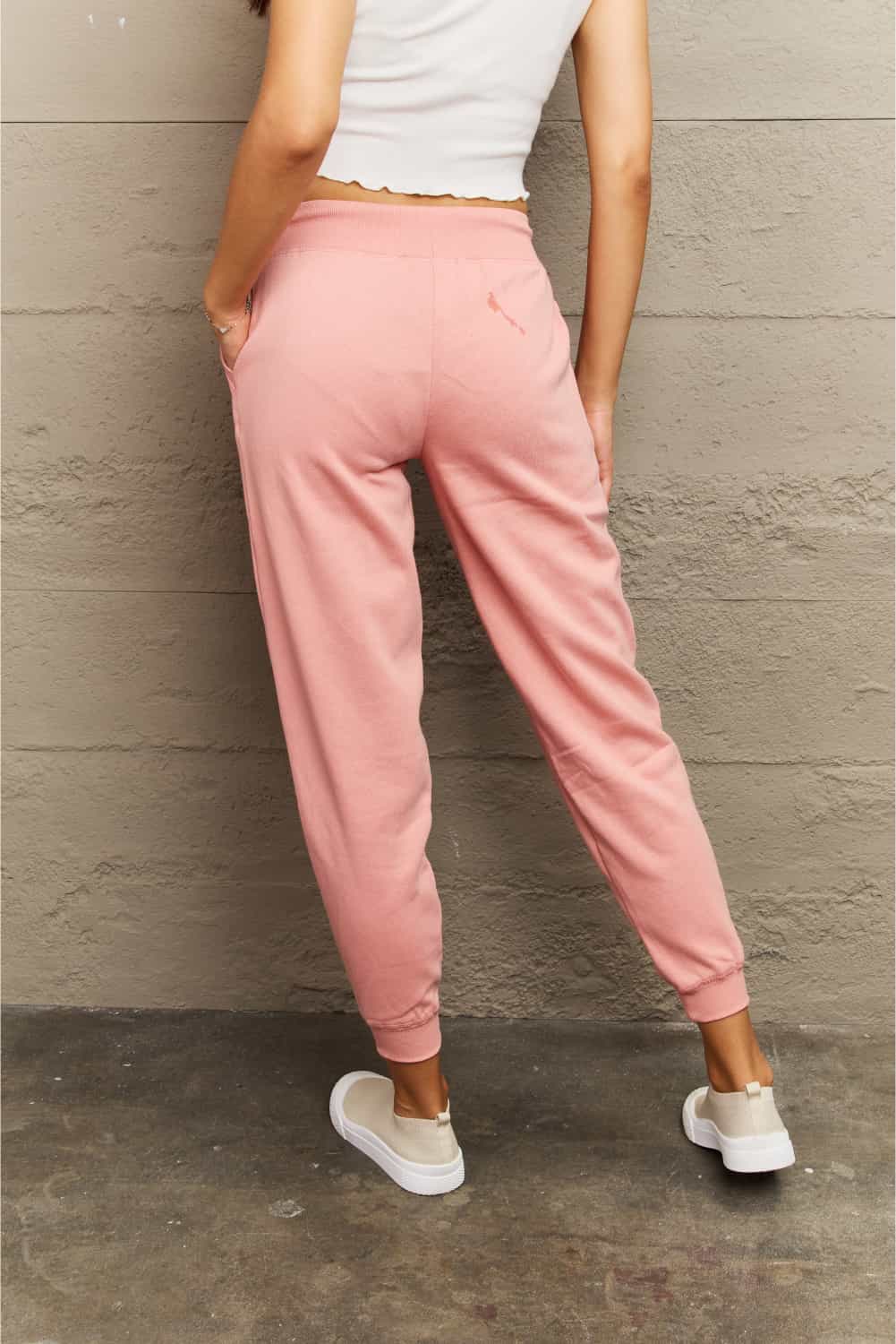Tie Waist Long | Sweatpants
