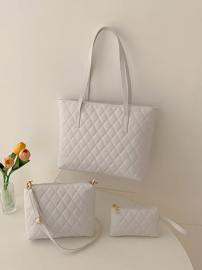 Three-Piece Vegan Leather | Bag Set