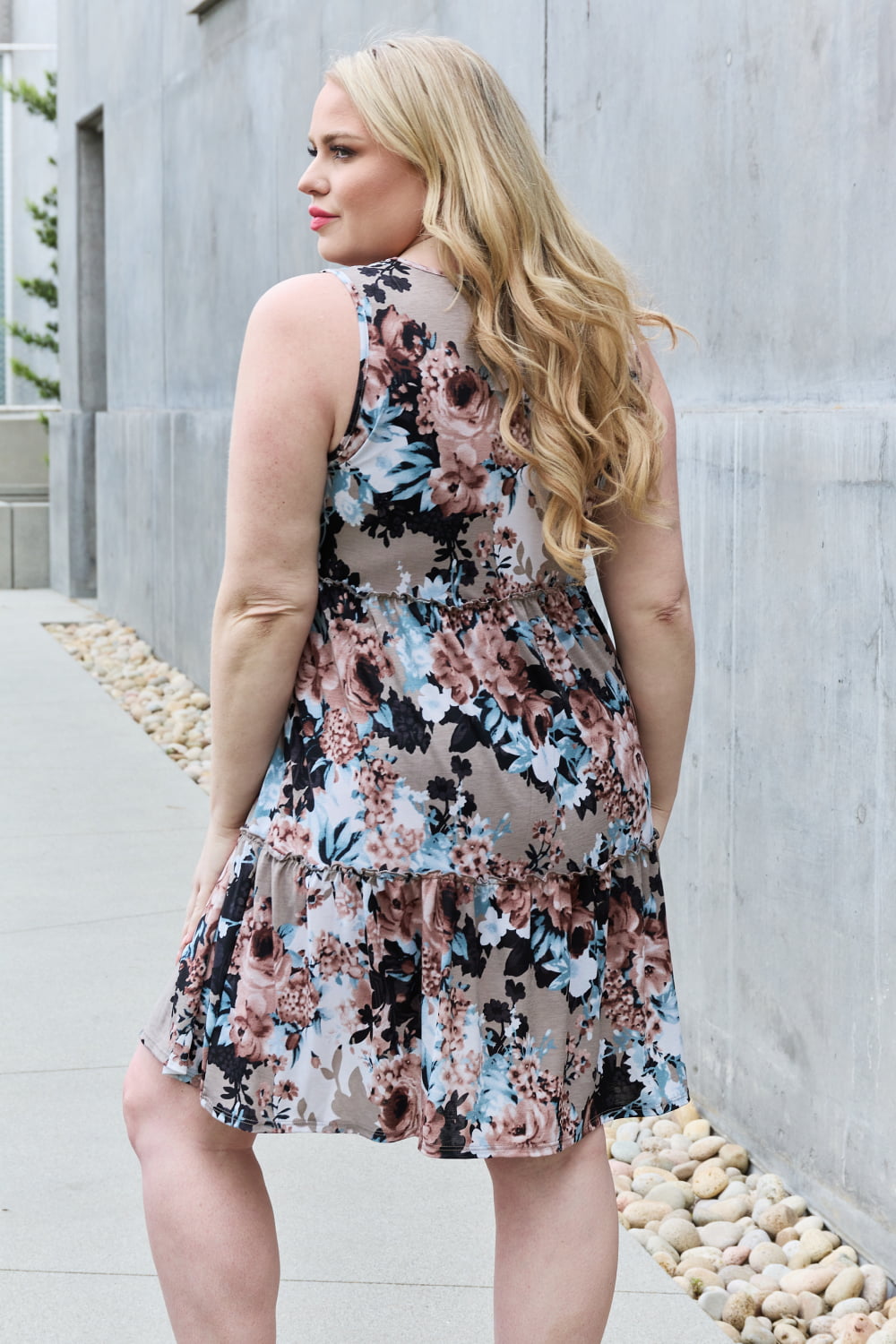 Floral Sleeveless | Dress