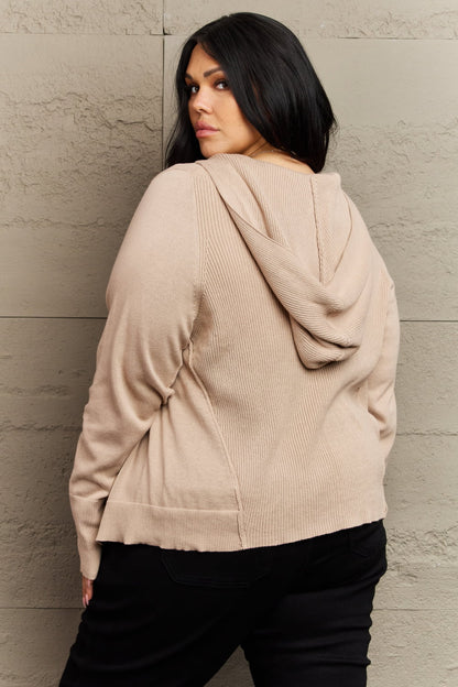 Cozy Up Hooded | Cardigan