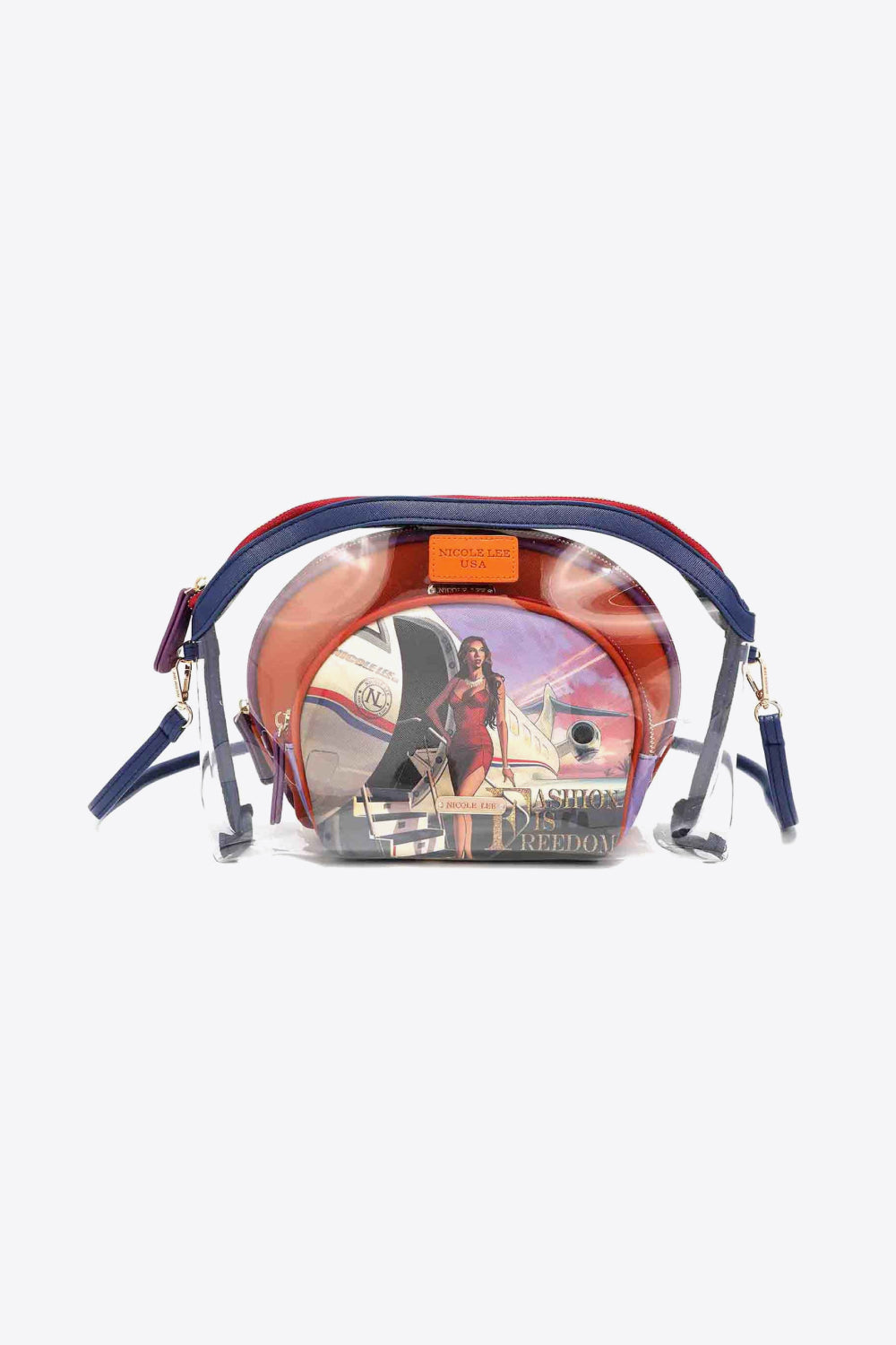 3-Piece Patterned Crossbody | Pouch