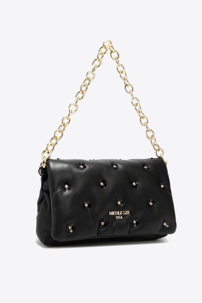 Diamond Flower Messenger Crossbody | Bag