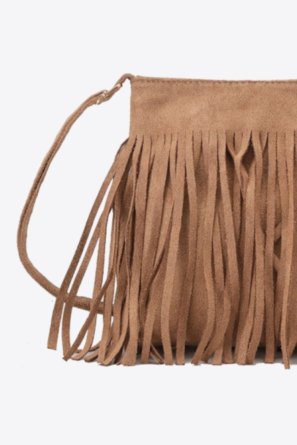 Vegan Leather Crossbody with Fringe | Bag