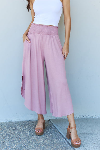 Wide Leg Palazzo in Lavender | Pants