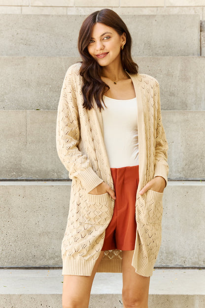 Open Front Sweater | Cardigan