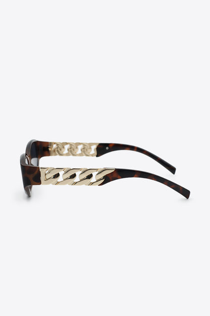 Chain Detail Temple Cat Eye | Sunglasses