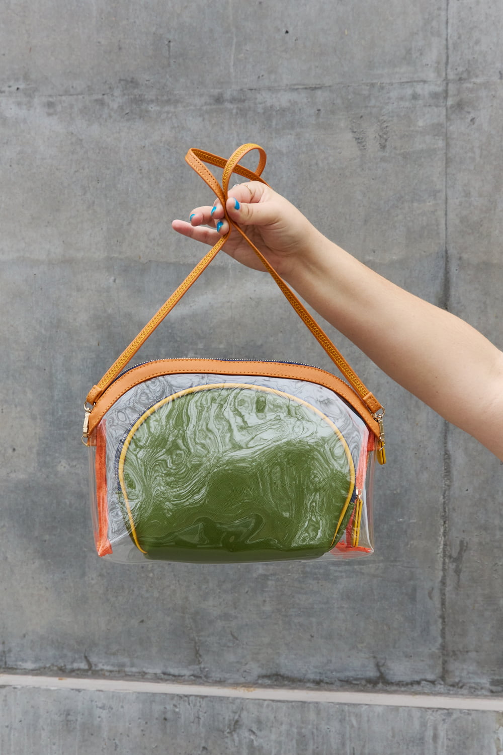 3-Piece Patterned Crossbody | Pouch