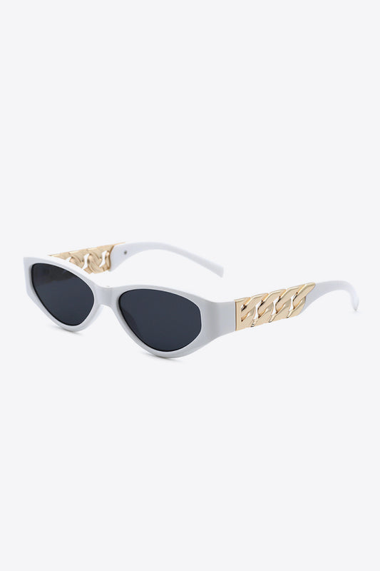 Chain Detail Temple Cat Eye | Sunglasses