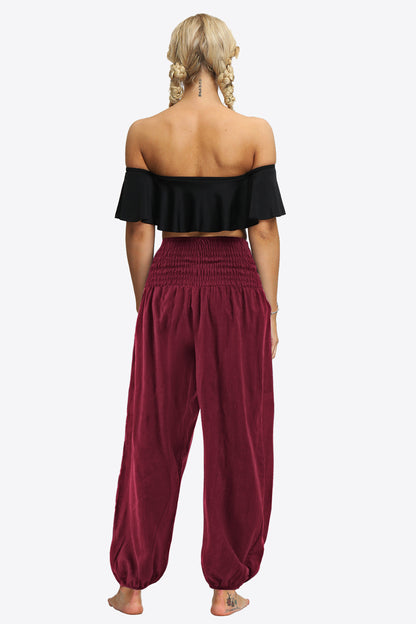 Smocked Long with Pockets | Joggers