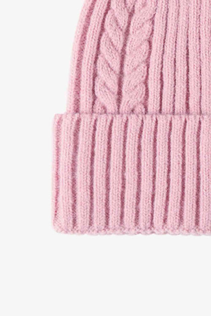 Cable-Knit Cuff Beanie | Hat