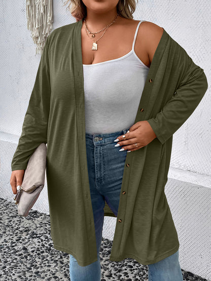 Button Down Longline | Cardigan