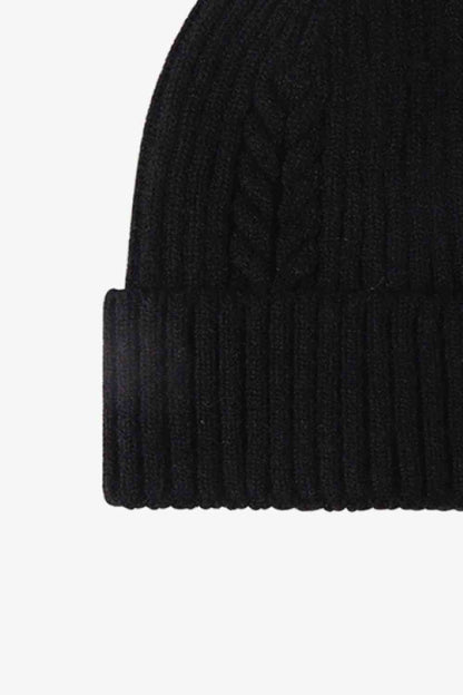 Cable-Knit Cuff Beanie | Hat