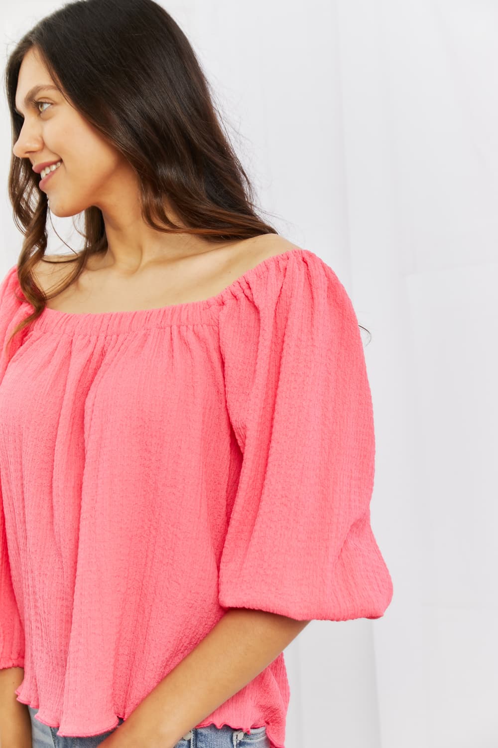 Long Puff Sleeve | Top