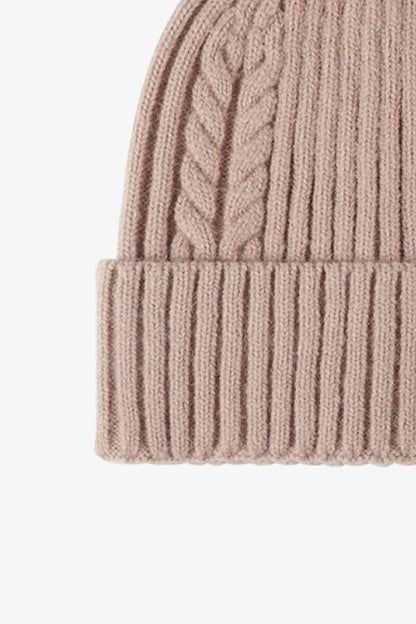 Cable-Knit Cuff Beanie | Hat