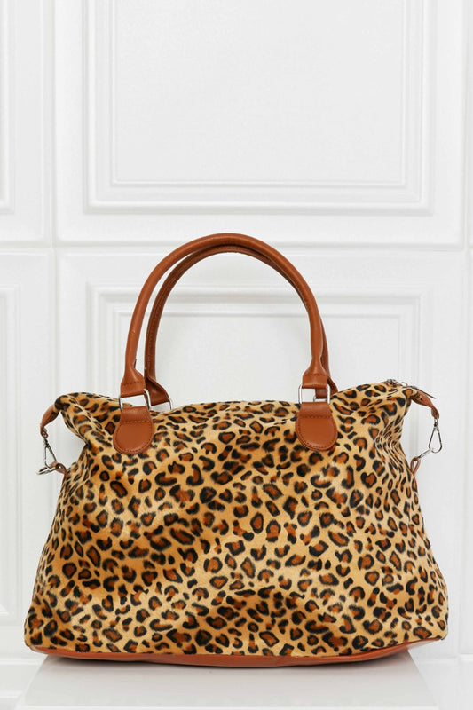 Brushed Leopard Print | Weekender Bag
