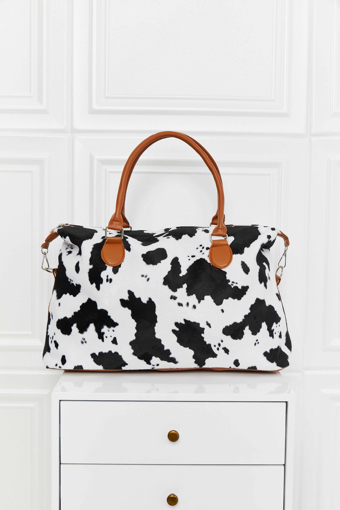 Brushed Leopard Print | Weekender Bag