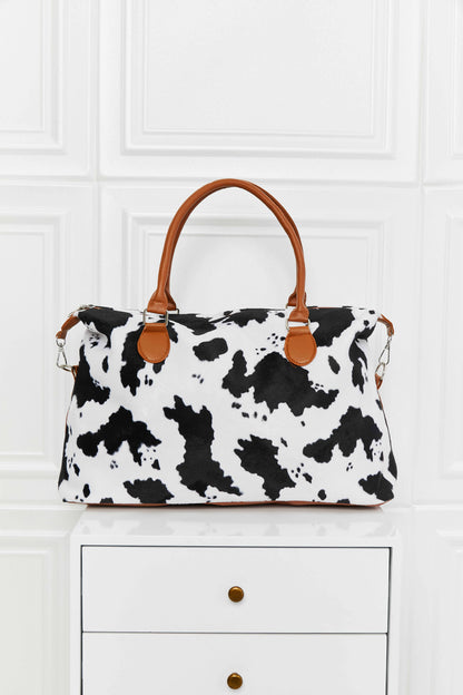 Brushed Leopard Print | Weekender Bag