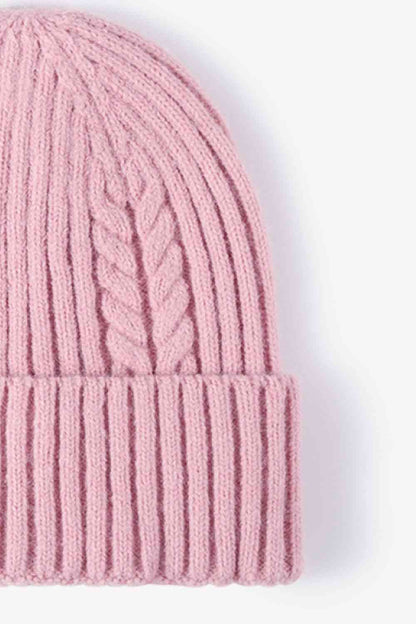 Cable-Knit Cuff Beanie | Hat