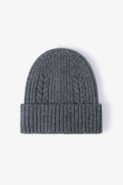 Cable-Knit Cuff Beanie | Hat