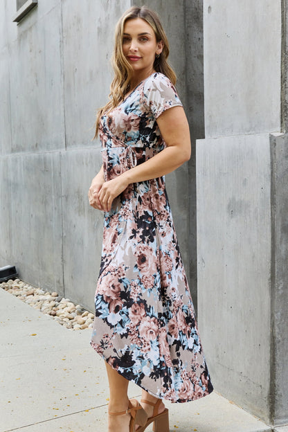 Floral Maxi Wrap | Dress