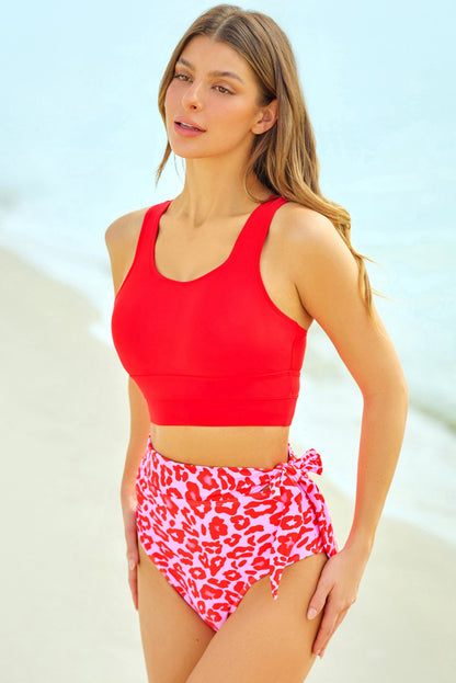 Two-Tone Tied | Two-Piece Swimsuit