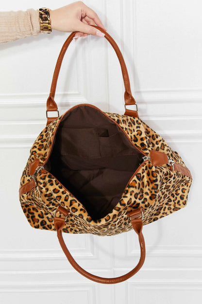 Brushed Leopard Print | Weekender Bag