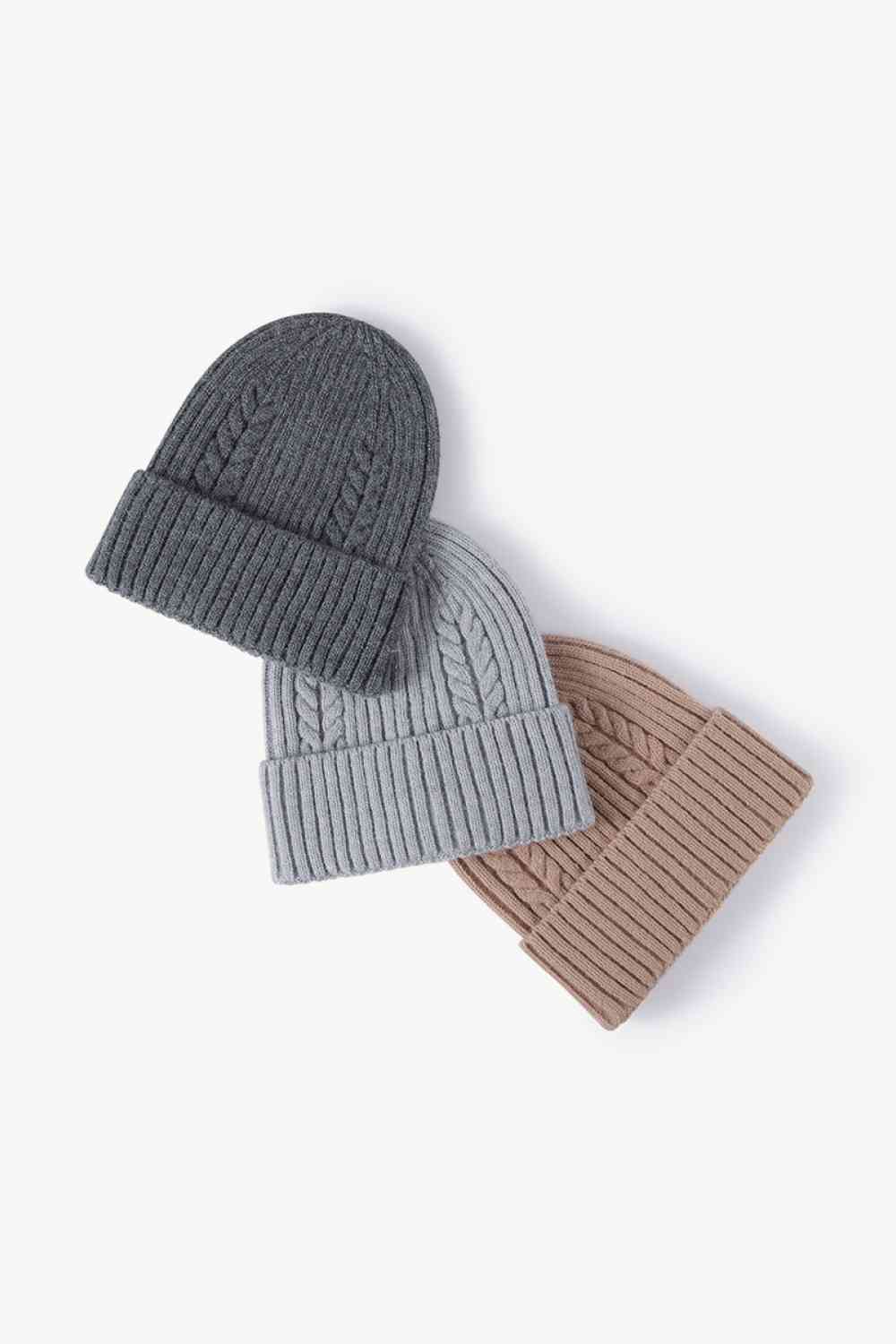 Cable-Knit Cuff Beanie | Hat