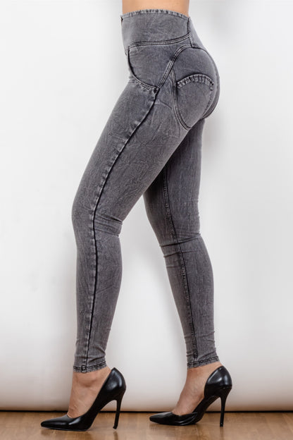 Comfy Huggers Zip Closure Skinny | Jeans