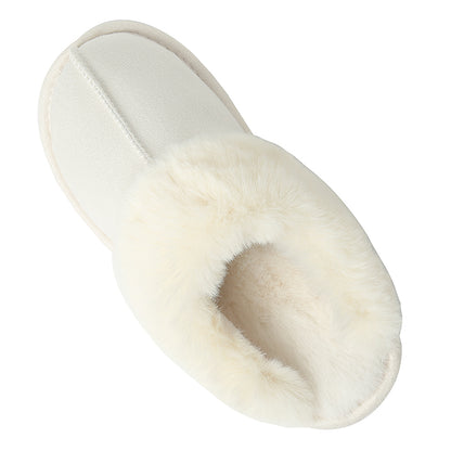 Faux Suede Center Seam | Slippers