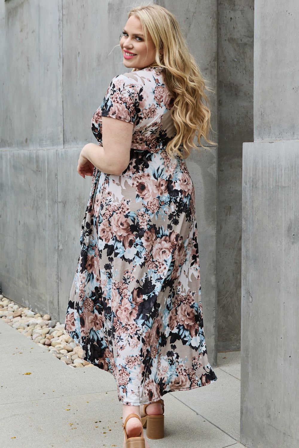 Floral Maxi Wrap | Dress