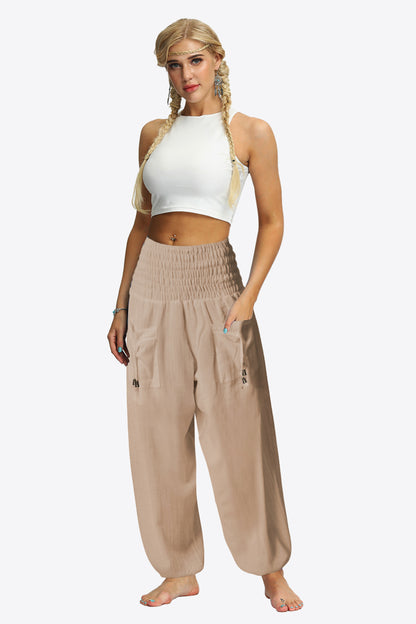 Smocked Long with Pockets | Joggers