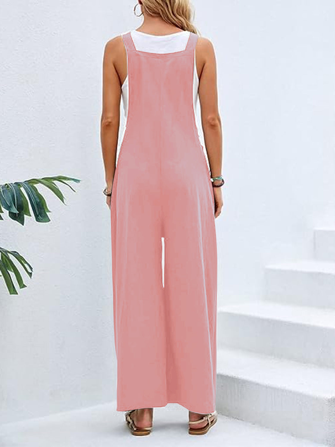 Wide Leg with Pockets | Overalls